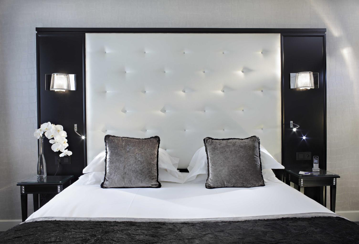 Maison Albar - Le Diamond Париж Номер фото A bedroom at the Mandarin Oriental, Paris