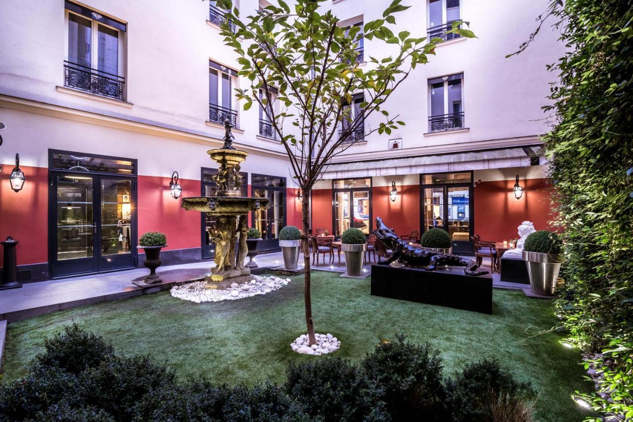 Maison Albar - Le Diamond Париж Екстер'єр фото The hotel's courtyard